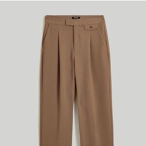 Madewell The Rosedale High-Rise Straight Pant in Crepe Size 4